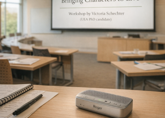 Oficina de Construção de Personagens com Adolescentes no UEA Live in Schools